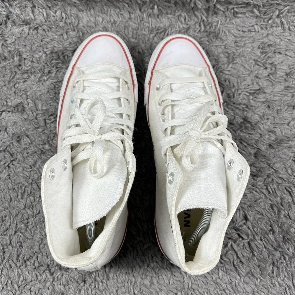 Converse Chuck Taylor All Star White High Tops Size 9 Men's / 11 Women's